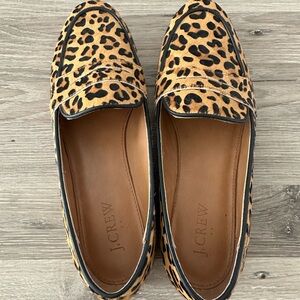 J.Crew leopard print loafers | Size 8.5